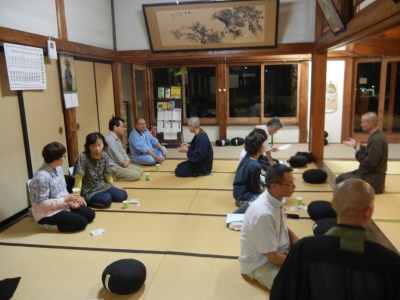 茶話会の様子
