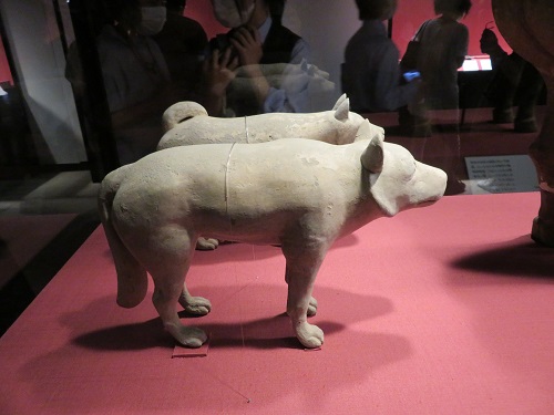 後漢時代 動物俑 埋葬品 古代中国 土偶 骨董 アンティーク 呪物