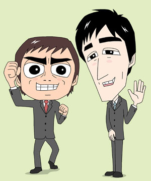 博多華丸・大吉の似顔絵