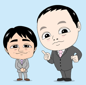 中川家の似顔絵