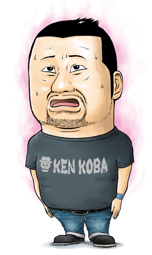 似顔絵 ケンドーコバヤシ