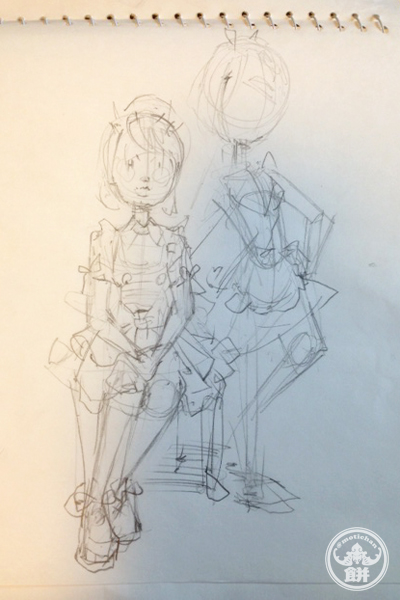 地獄の組みポーズ^^;
