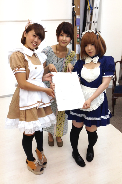 女子撮る。モデルのお三方