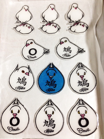 魅惑の鳩ブローチ