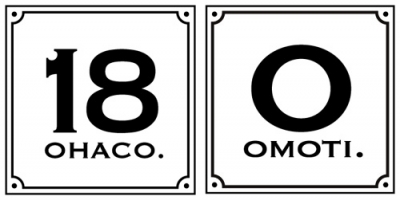 omoti&ohacoロゴ
