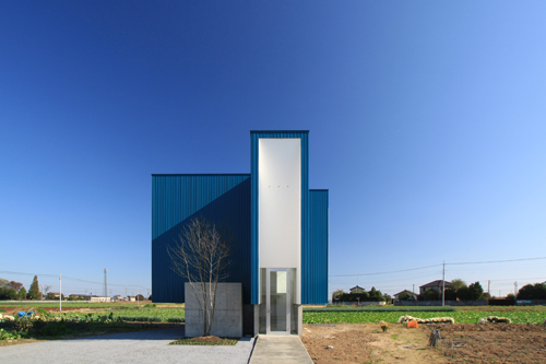 群馬県 太田市 建築家 館林市 設計事務所 住宅 家 デザイン 青い家