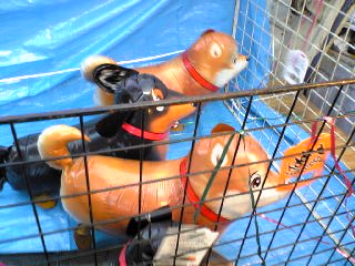 バルーン犬。