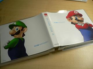 DSカードケース18 マリオ ルイージ