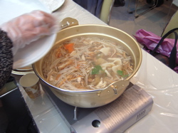 栗原国際交流フェスティバル 2009 はっと汁