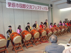 栗原国際交流フェスティバル 2009 さくら太鼓