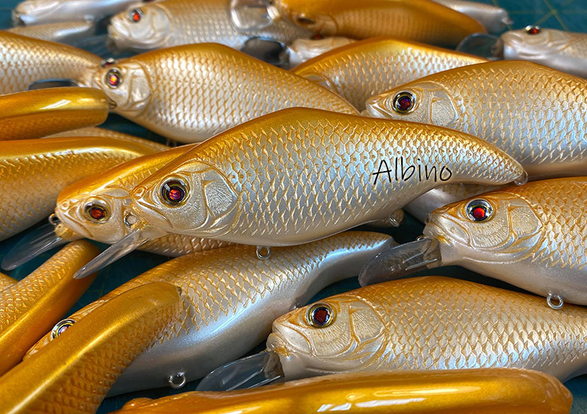 NISHINE LURE WORKS】デカビーツァMG5 ヘラブナ＆アルビノ