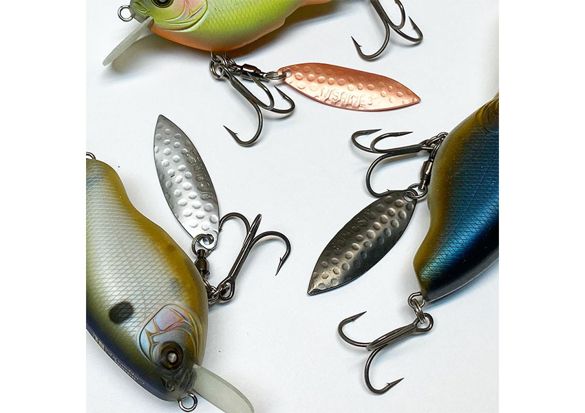 NISHINE LURE WORKS】ベビーアビノー70S & オリジナルブレード