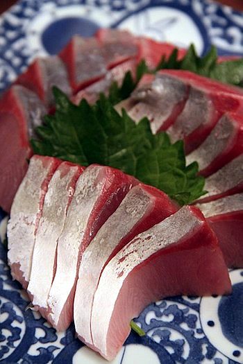 イナダのお刺身