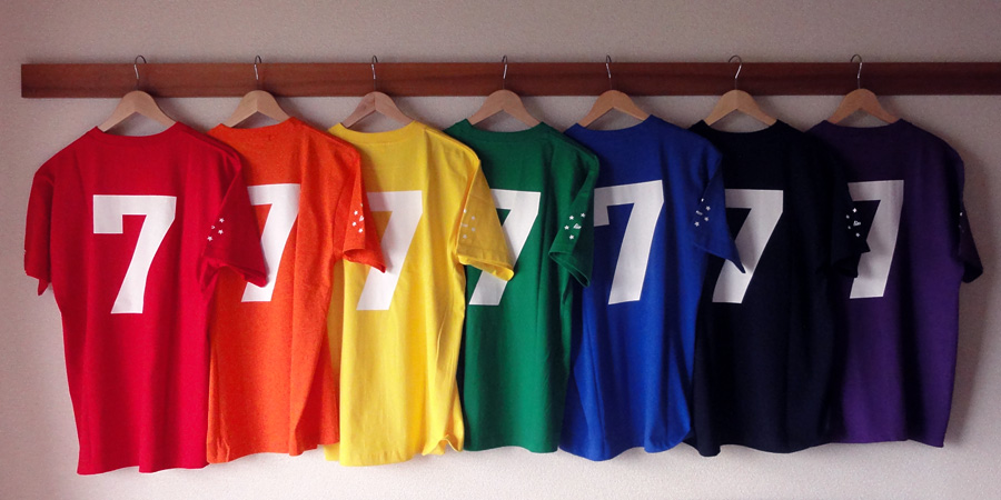 limonade skate : uniforme 07 / 7 colors / back