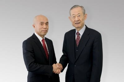 竹田先生と握手
