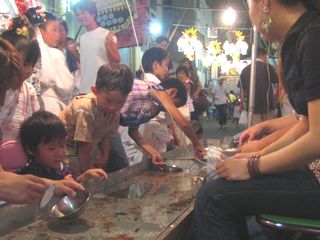 金魚すくい