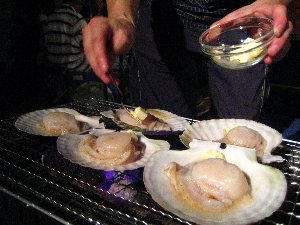 ほたて〜