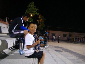練習終わり♪