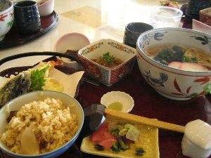 うどん まつたけ