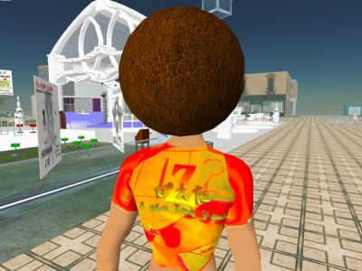 ゼータくんTシャツ(後ろ)