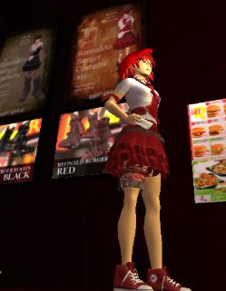 レオナルドバーガーの制服