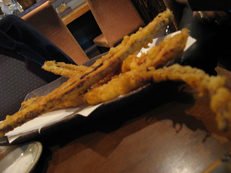 ごぼうのびっくり揚げ