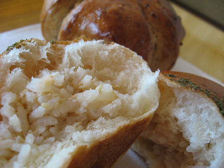 おにぎりパン鮭