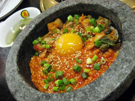 石焼豚キムチ飯