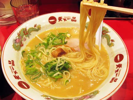 天下一品 中華そば 麺