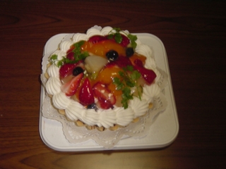 ホワイトデーで頂いたケーキ