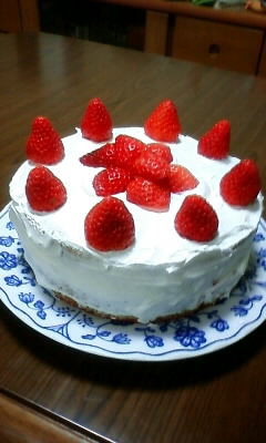 長女への誕生ケーキ