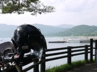 バイク旅(田沢湖)