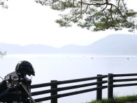 バイク旅(田沢湖)