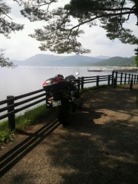 バイク旅(田沢湖)
