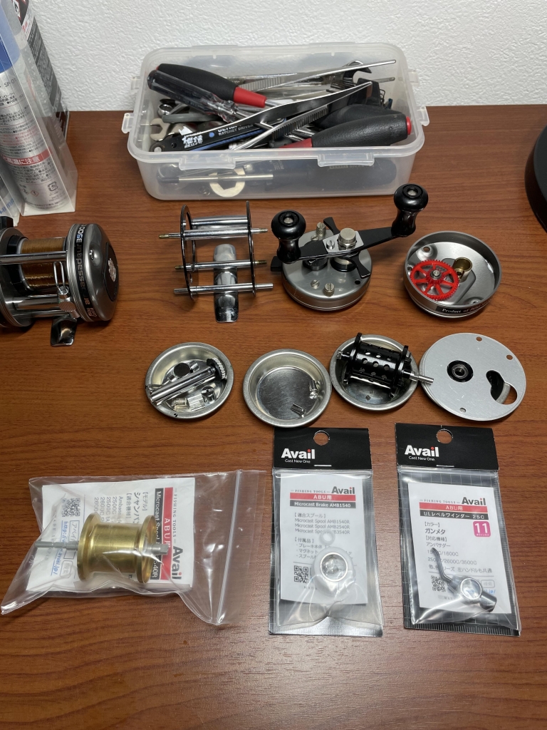 ブラッシュアップ！2500CA（魔改造3500C） | 釣りを辞めたくなったら