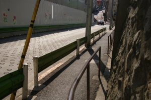 三分坂てすり