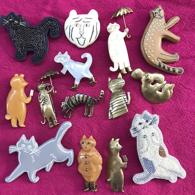 アデュー猫ブローチ ADIEU TRISTESSE LOISIR | NEWS toranekobonbon
