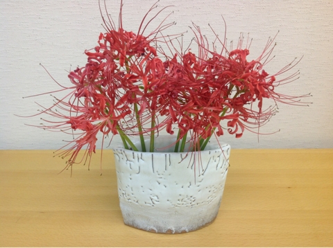 いけ花 彼岸花 曼珠沙華 | 花と着物とちりめん細工