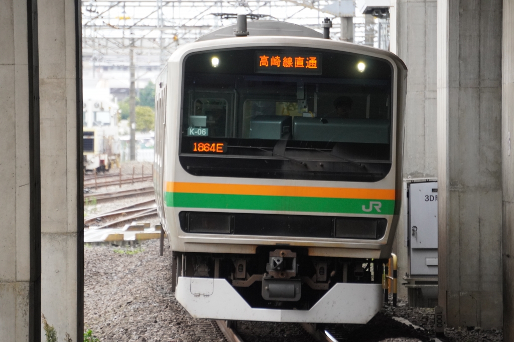 30年前にスタンプを押した高崎線の駅と令和の電車4/熊谷 30年前にスタンプを押した高崎線の駅と令和の電車4/熊谷