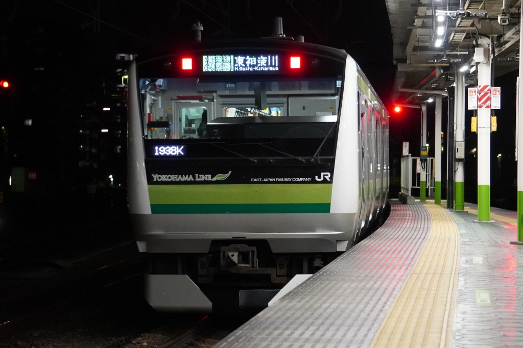 JR八王子駅5・6番線の横浜線と相模線、そして駅そば＆梟の城