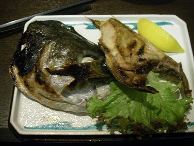 イサキの兜焼き