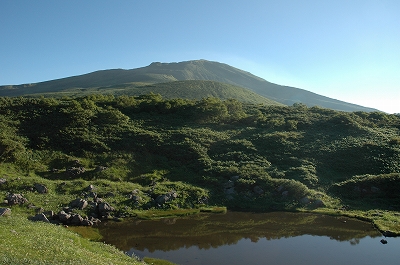 千畳ヶ原から