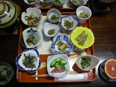 夕食