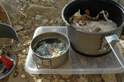 夕食