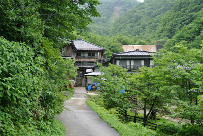 北温泉外観