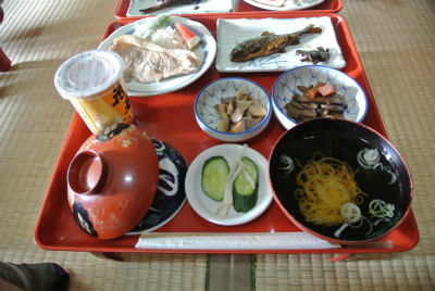 煙草屋夕食