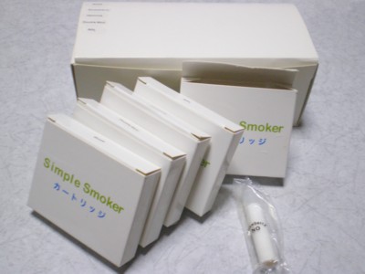 電子タバコSimple Smoker(シンプルスモーカー)カートリッジ5種の味