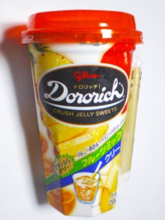 グリコ乳業 Dororich(ドロリッチ)フルーツミックスクリームin