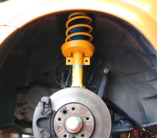 アストラ クーペ BILSTEIN front足回り交換