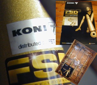 audiA4用 KONI FSD ショック